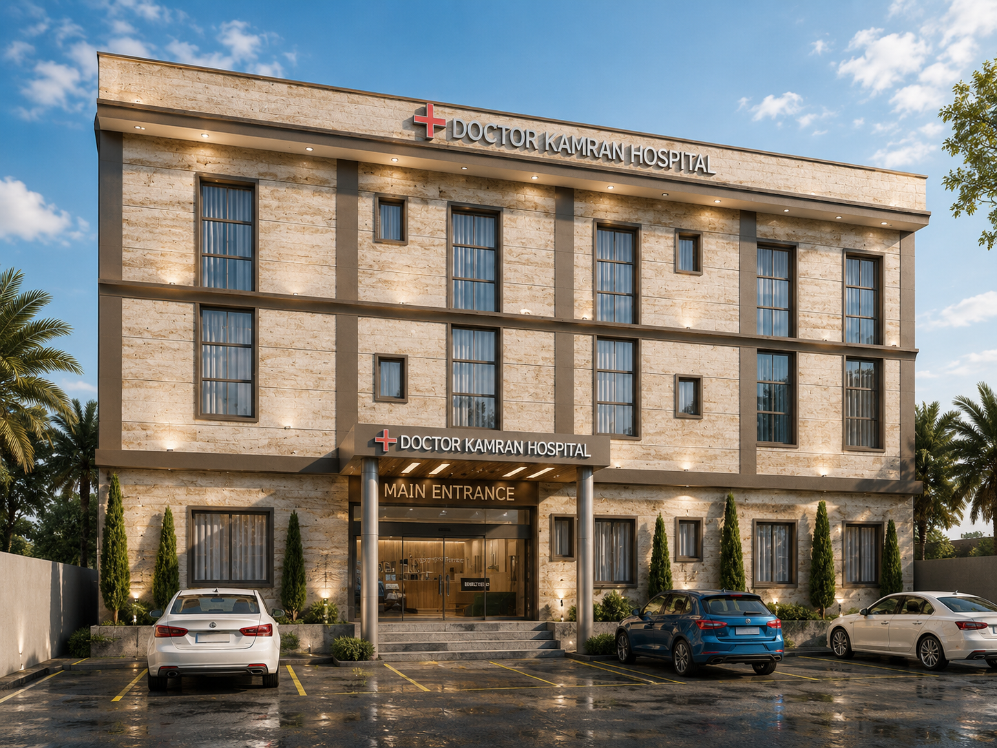 Doctor Kamran Hospital – Architectural Planning