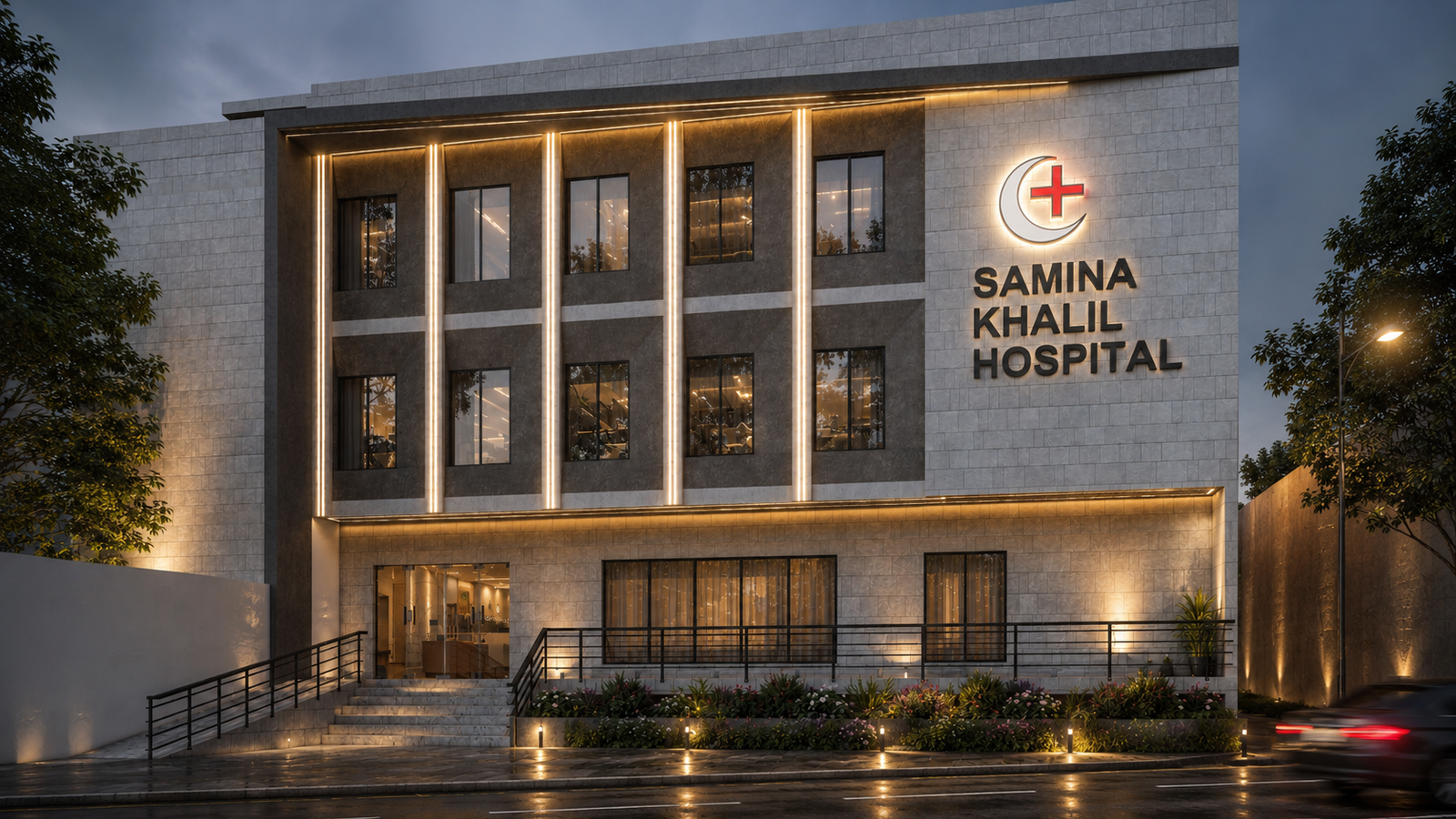 Samina Khalil Hospital – Architectural & Structural Design