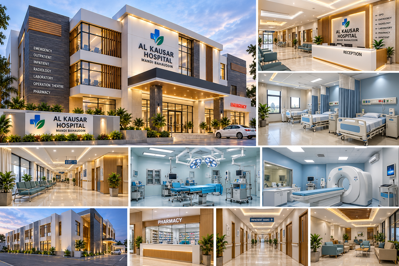 Al Kausar Hospital – Complete Hospital Design